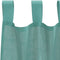 vidaXL - Gordijnen - voile - met - roedezakken - 2 - st - turkoois