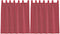 vidaXL - Gordijnen - voile - met - roedezakken - 2 - st - wijnrood