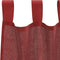 vidaXL - Gordijnen - voile - met - roedezakken - 2 - st - wijnrood