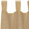 vidaXL - Gordijnen - voile - met - roedezakken - 2 - st - zand