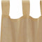 vidaXL - Gordijnen - voile - met - roedezakken - 2 - st - zand