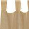 vidaXL - Gordijnen - voile - met - roedezakken - 2 - st - zand