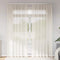 vidaXL - Gordijnen - voile - met - Tab - Top - 2 - st - crèmekleurig