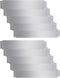 vidaXL - Grasboorden - 100x19 - cm - gegalvaniseerd - staal - 5 - st