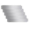 vidaXL - Grasboorden - 100x19 - cm - gegalvaniseerd - staal - 5 - st