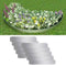 vidaXL - Grasboorden - 15 - st - 100x20 - cm - gegalvaniseerd - staal