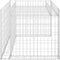 vidaXL - Grasmaaieroverkapping - met - plantenbak - 110x80x60cm - staaldraad