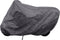 vidaXL Grijze polyester motorhoes 246 x 105 x 127 cm