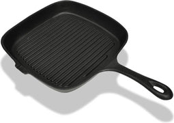 vidaXL Grillpan gietijzer 24x23 cm