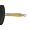vidaXL Grillpan met houten handvat gietijzer 20x20 cm