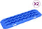 vidaXL - Gripplaten - 2 - st - 106x30,5x7 - cm - nylon - blauw