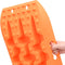 vidaXL - Gripplaten - 2 - st - 106x30,5x7 - cm - nylon - oranje