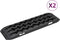 vidaXL - Gripplaten - 2 - st - 106x30,5x7 - cm - nylon - zwart