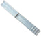 vidaXL - Grondanker - L-vormig - 5x5x50 - cm - gegalvaniseerd - staal - 12 - st