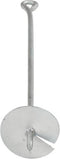 vidaXL - Grondankers - 10 - st - 10x60 - cm - gegalvaniseerd - metaal