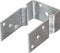 vidaXL Grondankers 12 st 9x6x15 cm gegalvaniseerd staal zilverkleurig VDXL_145334