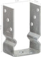 vidaXL Grondankers 12 st 9x6x15 cm gegalvaniseerd staal zilverkleurig VDXL_145334