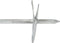 vidaXL - Grondankers - 4 - st - 10x60 - cm - gegalvaniseerd - metaal