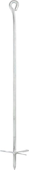 vidaXL - Grondankers - 6 - st - 10x60 - cm - gegalvaniseerd - metaal