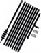 vidaXL - Grondboor - 100 - mm - met - 5 - m - verlengstuk - Staal