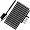vidaXL - Grondboor - 100 - mm - met - 5 - m - verlengstuk - Staal