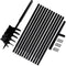 vidaXL - Grondboor - 100 - mm - met - 5 - m - verlengstuk - Staal