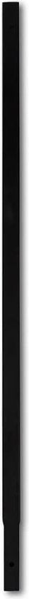 vidaXL - Grondboor - 100 - mm - met - 5 - m - verlengstuk - Staal
