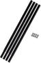 vidaXL - Grondboor - 100 - mm - met - 5 - m - verlengstuk - Staal
