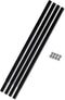 vidaXL - Grondboor - 80mm - met - 9m - verlengstuk - Staal