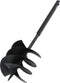 vidaXL - Grondboor - met - handgreep - 250 - mm - staal - zwart