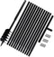 vidaXL - Grondboor - met - handvat - 150 - mm - en - verlengstukken - 13 - m - (staal)