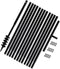 vidaXL - Grondboor - met - handvat - 180 - mm - en - verlengstukken - 13 - m - (staal)
