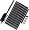 vidaXL - Grondboor - met - handvat - 180 - mm - en - verlengstukken - 13 - m - (staal)