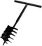 vidaXL - Grondboor - met - handvat - 200 - mm - en - verlengstukken - 9 - m - (staal)