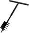 vidaXL - Grondboor - met - handvat - en - schroefkop - 180 - mm - (zwart)