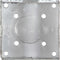 vidaXL Grondpinnen 2 st 14x14x58 cm gegalvaniseerd staal zilverkleurig VDXL_145445