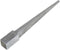 vidaXL - Grondpinnen - 2 - st - 7x7x75 - cm - gegalvaniseerd - staal - zilverkleurig