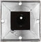 vidaXL - Grondpinnen - 2 - st - 9x9x56 - cm - gegalvaniseerd - staal - zilverkleurig