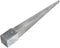 vidaXL - Grondpinnen - 6 - st - 10x10x91 - cm - gegalvaniseerd - staal - zilverkleurig