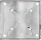 vidaXL - Grondpinnen - 6 - st - 14x14x91 - cm - gegalvaniseerd - staal - zilverkleurig