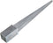 vidaXL - Grondpinnen - 6 - st - 8x8x76 - cm - gegalvaniseerd - staal - zilverkleurig