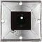 vidaXL - Grondpinnen - 6 - st - 9x9x56 - cm - gegalvaniseerd - staal - zilverkleurig