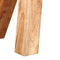 vidaXL - Gymbok - 160 - cm - echt - leer - bruin