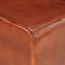 vidaXL - Gymbok - 160 - cm - echt - leer - bruin