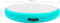 vidaXL - Gymnastiekmat - met - pomp - opblaasbaar - 100x100x10 - cm - PVC - groen