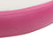vidaXL - Gymnastiekmat - met - pomp - opblaasbaar - 100x100x10 - cm - PVC - roze