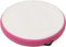 vidaXL - Gymnastiekmat - met - pomp - opblaasbaar - 100x100x10 - cm - PVC - roze