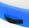 vidaXL - Gymnastiekmat - met - pomp - opblaasbaar - 100x100x10 - cm - PVC - blauw