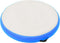 vidaXL - Gymnastiekmat - met - pomp - opblaasbaar - 100x100x10 - cm - PVC - blauw