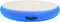vidaXL - Gymnastiekmat - met - pomp - opblaasbaar - 100x100x10 - cm - PVC - blauw